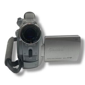 Canon NTSC ZR85 Mini DV Digital Video Camcorder 400x Digital Zoom - Tested Works